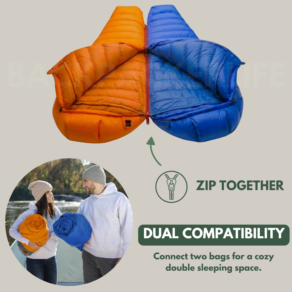 Sovsäck 3-4 säsonger – Vandring, backpacking och camping