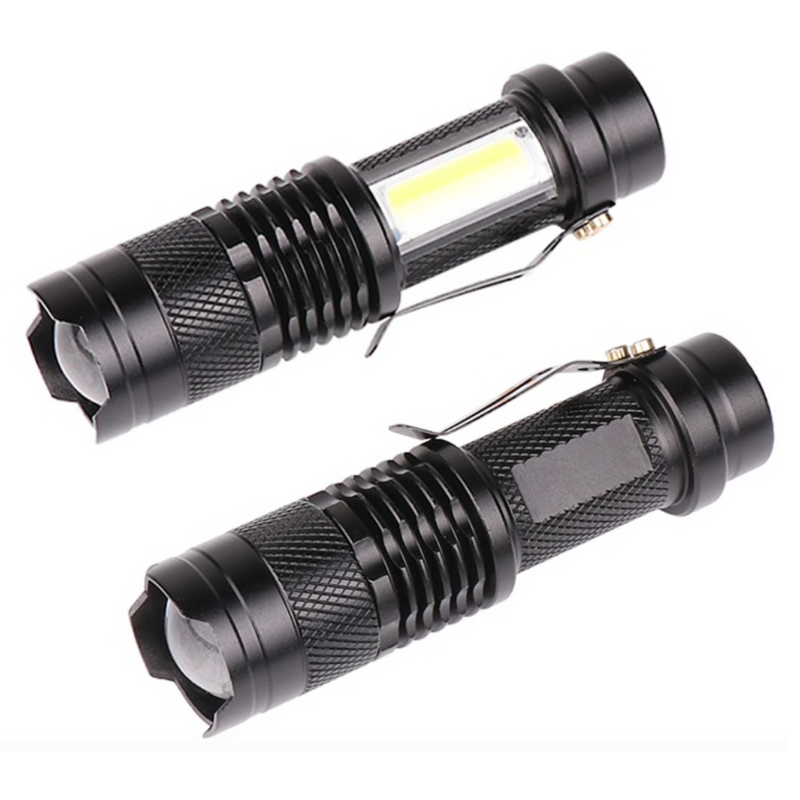 Mini USB-uppladdningsbar ficklampa - Vandring