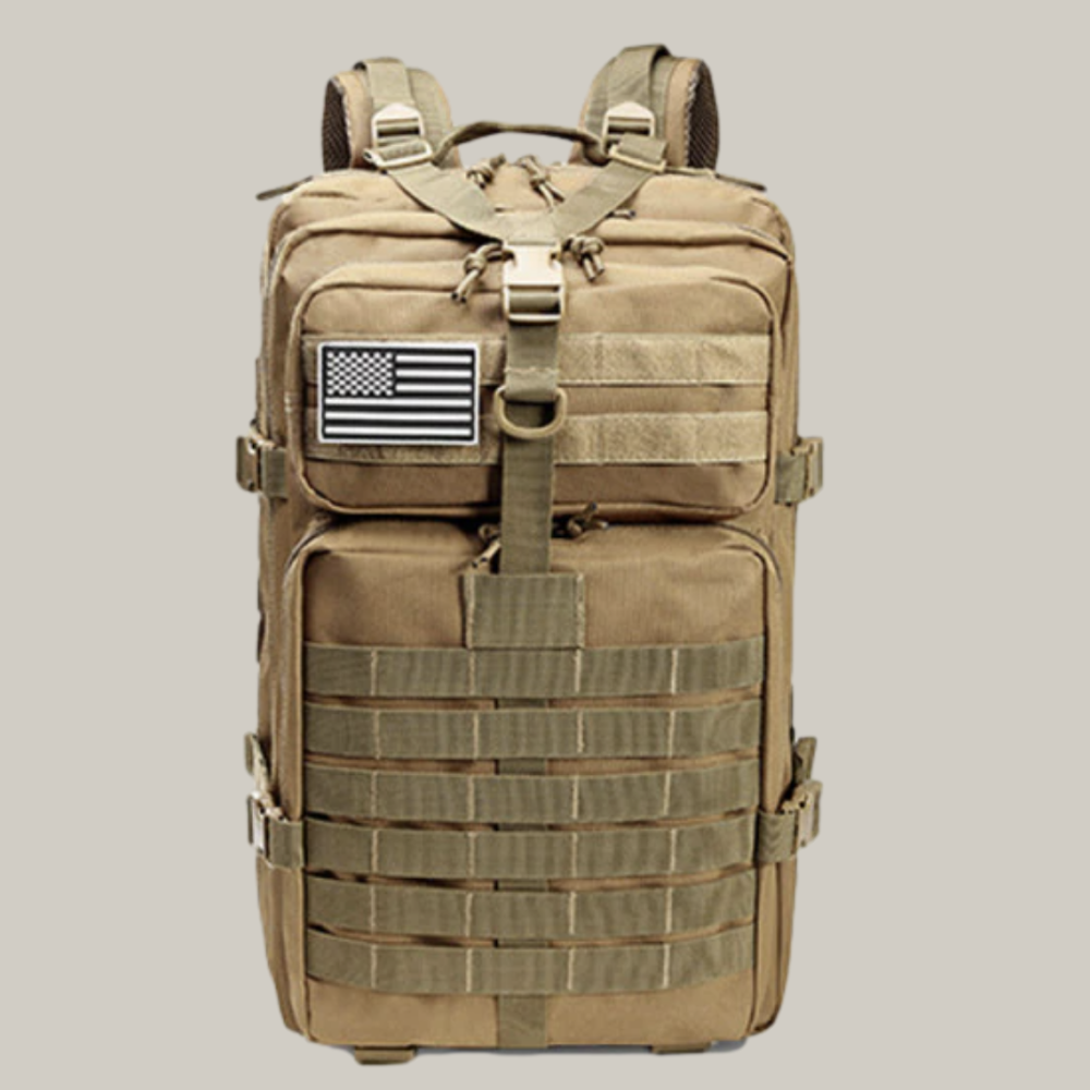 Hiking backpack - Waterproof military camping rucksack - 50l Large capacity tactical