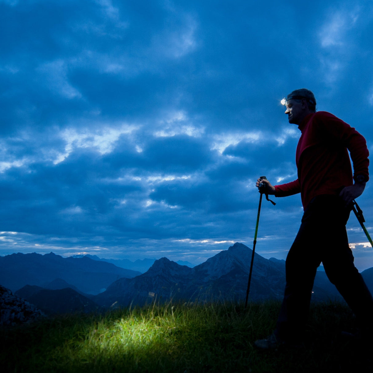 USB Hiking Headlamp