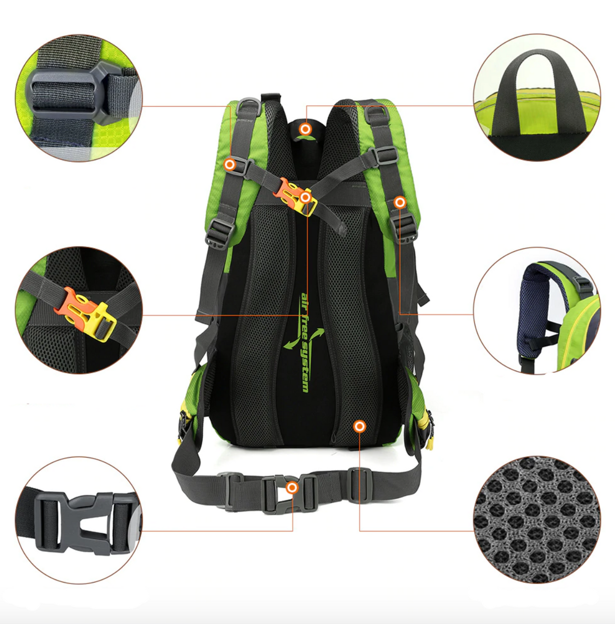 Backpack 40 litres - Hiking backpack women