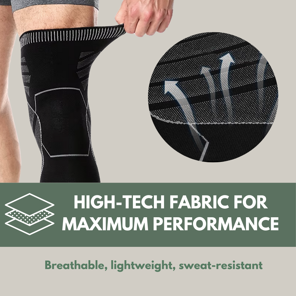 Knee Sleeves - Knee support for running - hiking - cycling