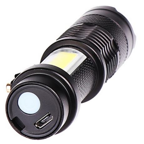 Mini USB Rechargeable Flashlight - Hiking