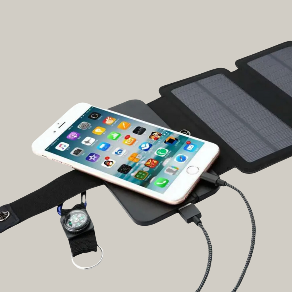 Portable solar panel - Solar power bank charger