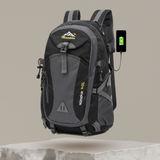 Men's/Women's Hiking Backpack with USB Charger - 40L