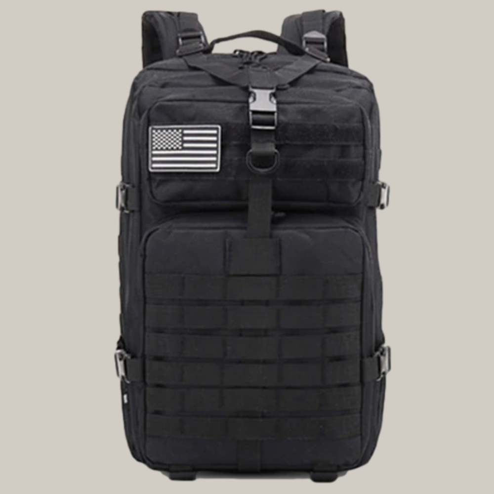Hiking backpack - Waterproof military camping rucksack - 50l Large cap   Backpacker Life