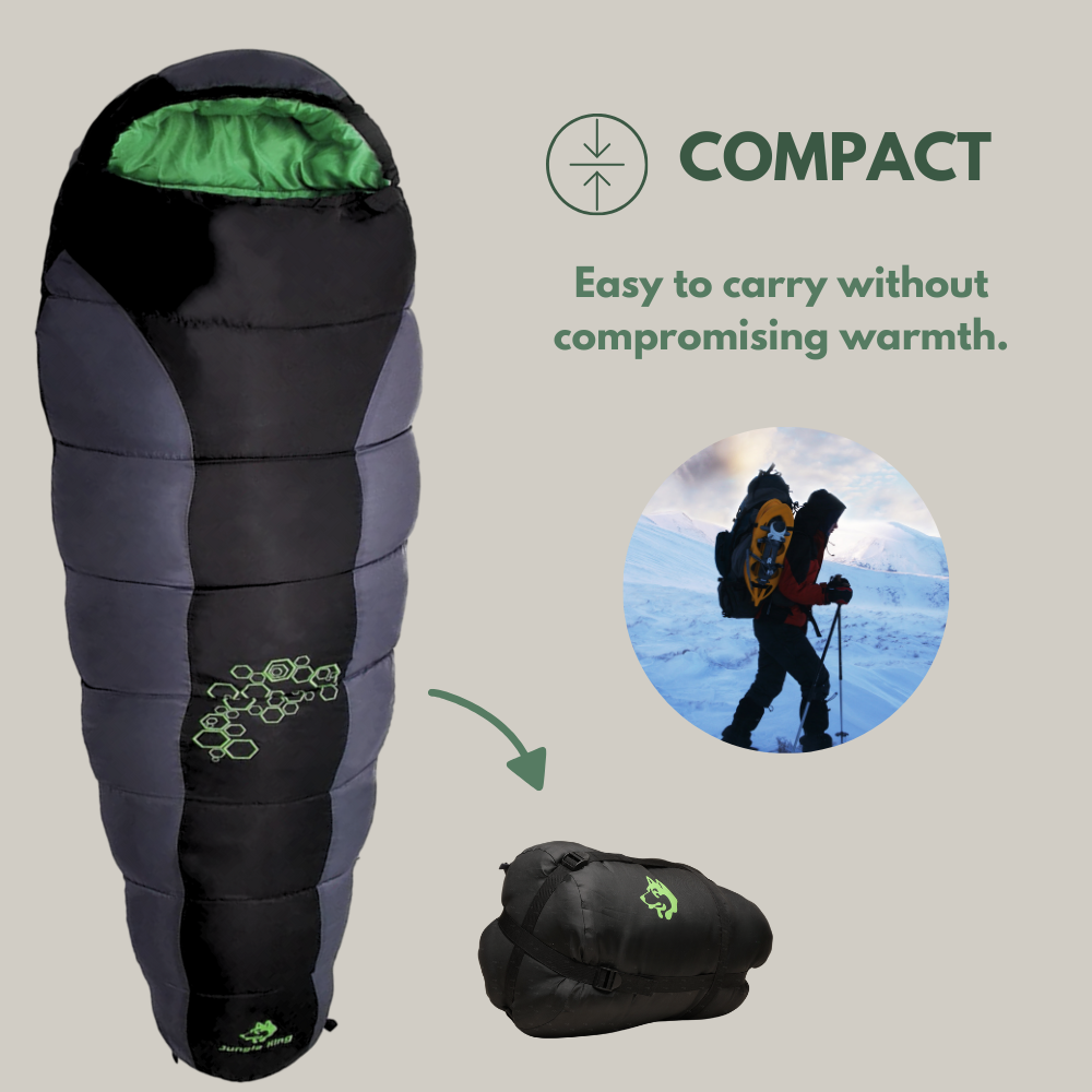 Winter sleeping bag -15° - trekking - Winter Mountain