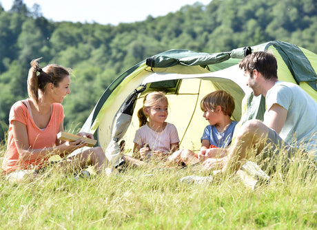 3-Person Pop-Up Waterproof Camping Tent - 4 Seasons Instantaneous