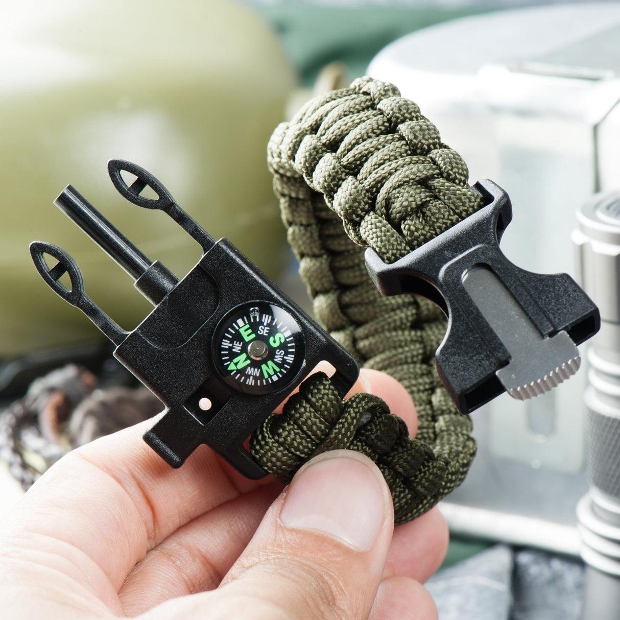 Multifunctional Survival Bracelet - Mountain Hiking