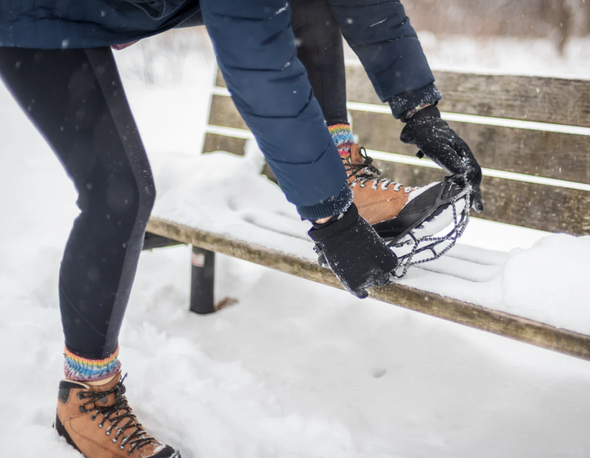 Shoes Grips - Snow Traction Chains for Shoes - Microspikes