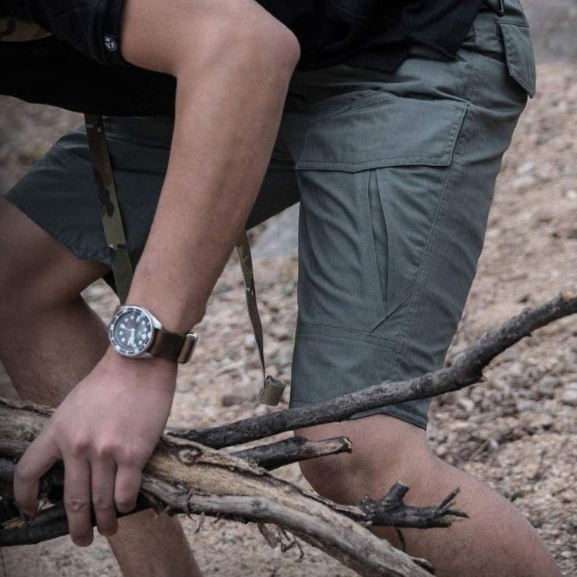 Indestructible and Waterproof Tactical Shorts for Men - Hiking / Mountain / Outdoor Survival