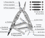 Multifunctional Pliers - 21 in 1 Adventurer Camp🇨🇭