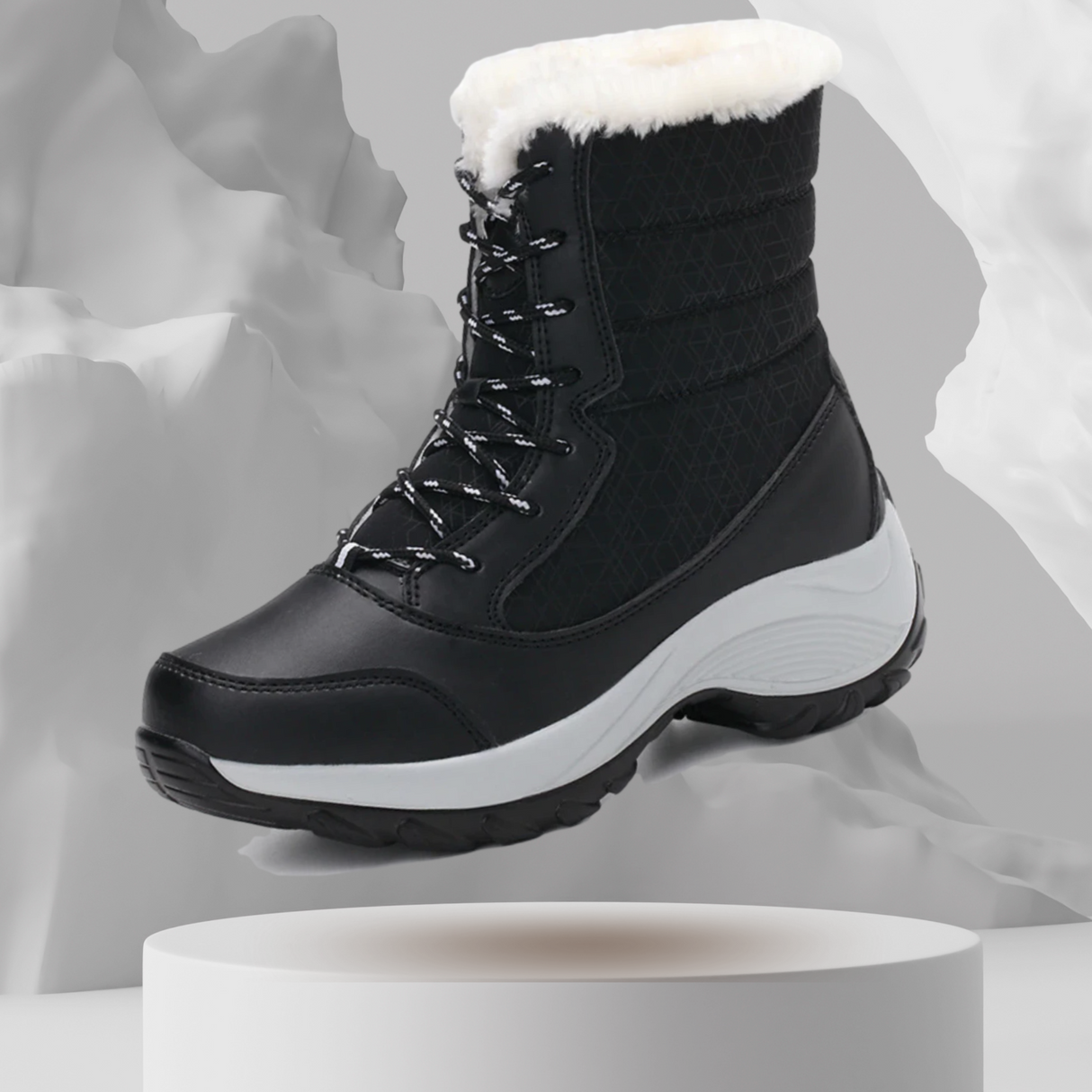 Waterproof snow boots women