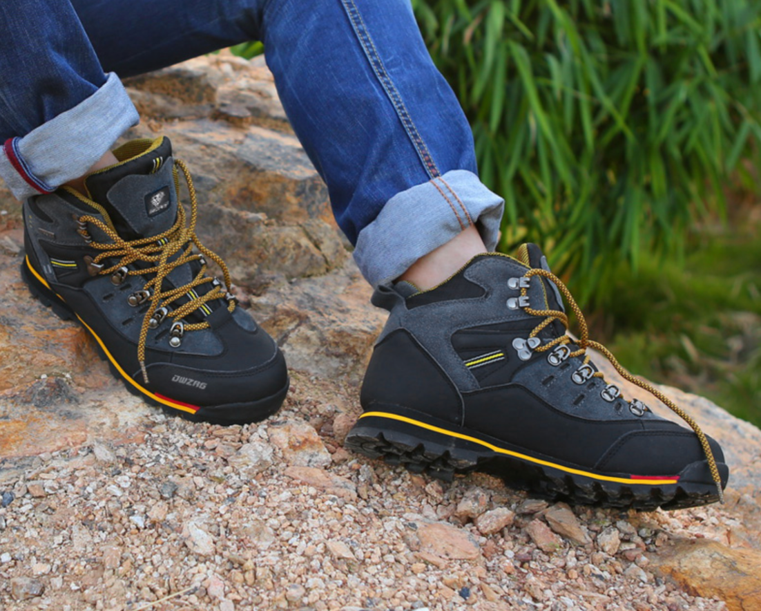 Backpacking shoes top
